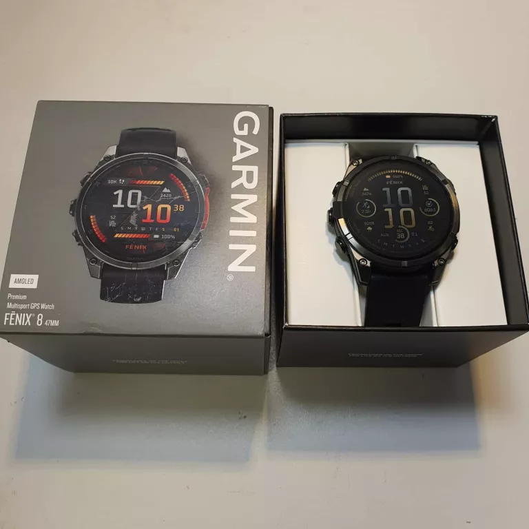 ZEGAREK SMARTWATCH GARMIN FENIX 8 AMOLED 47MM KPL