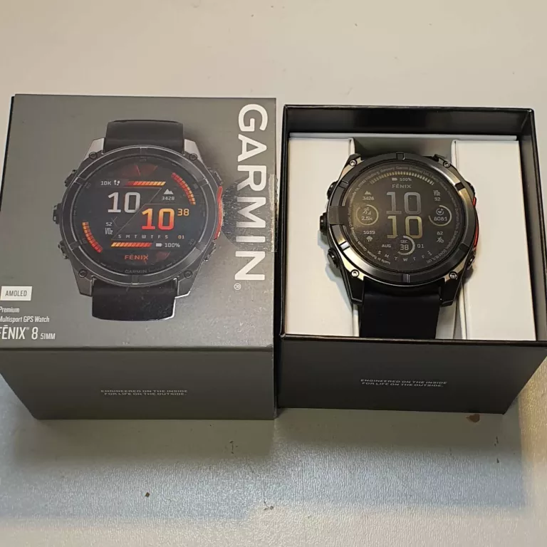 ZEGAREK SMARTWATCH GARMIN FENIX 8 AMOLED 51MM KPL