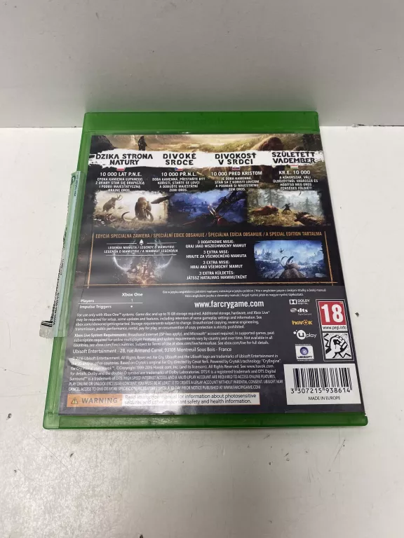 FARCRY PRIMAL XBOX ONE