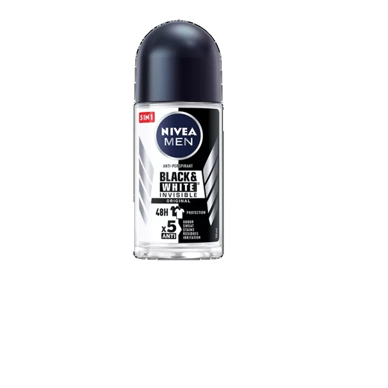 NIVEA MEN DEO ROLL ON BLACK&WHITE INVISIBLE ORIGINAL 50ML