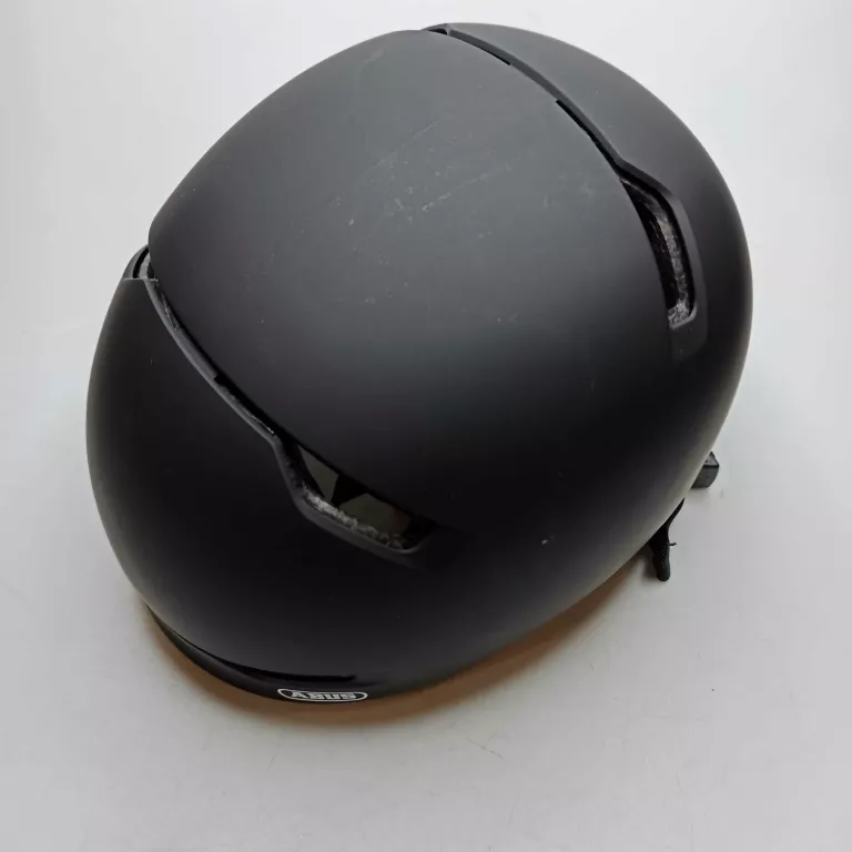 KASK ROWEROWY MIEJSKI ABUS SCRAPER 3.0/ CZARNY/ L / 57-61CM