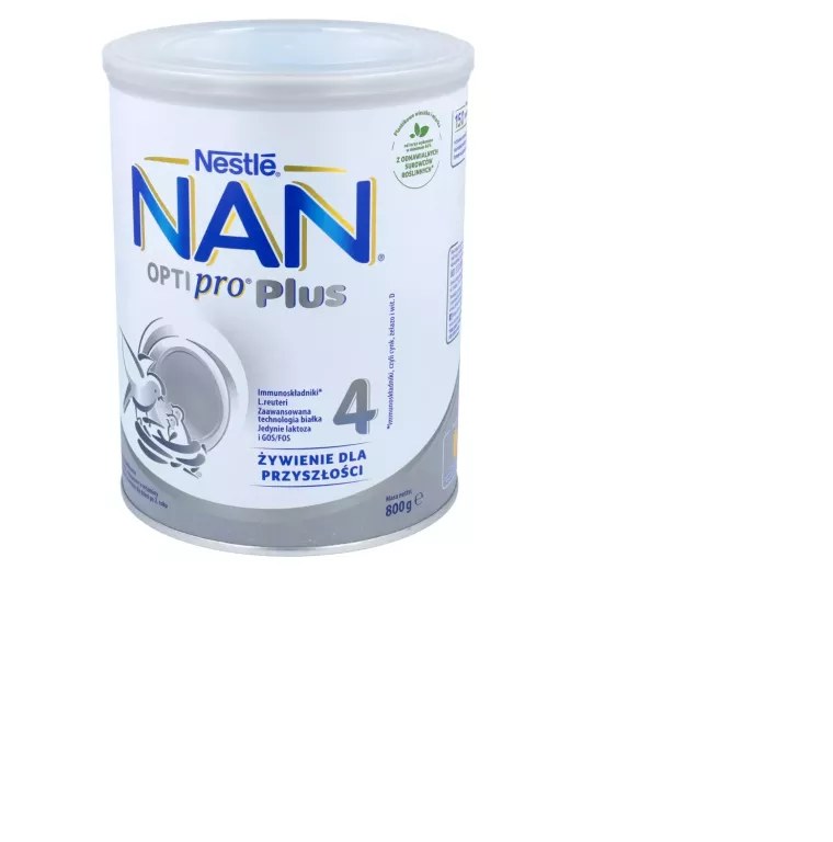 DOSKONAŁE MLEKO MODYFIKOWANE NASTĘPNE NAN OPTI PRO PLUS 4 800G IDEAŁ