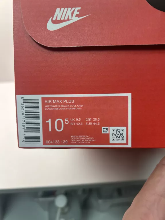 BUTY NIKE AIR MAX PLUS 604133139 R.44,5