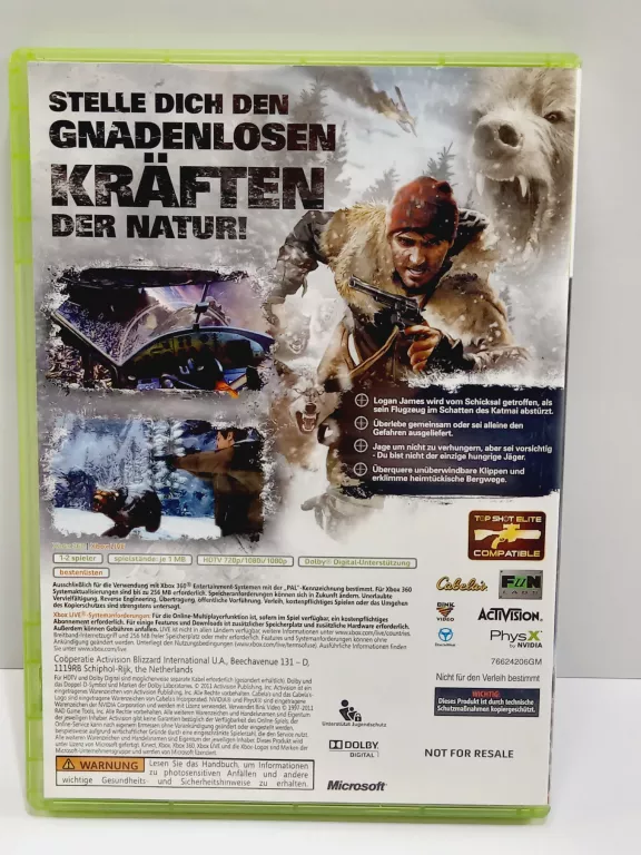 GRA SURVIVAL SHADOWS OF KATMAI X360