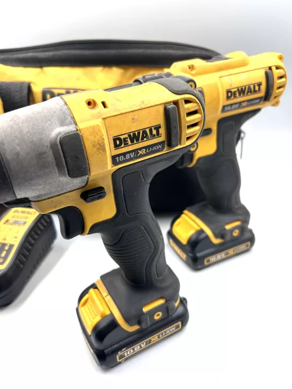 ZESTAW WKRĘTAREK DEWALT DCD710 I DCF815