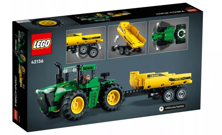 LEGO TECHNIC TRAKTOR JOHN 42136 FARMER FARMA GOSPODARKA