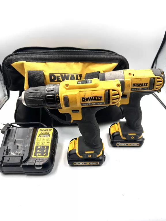 ZESTAW WKRĘTAREK DEWALT DCD710 I DCF815
