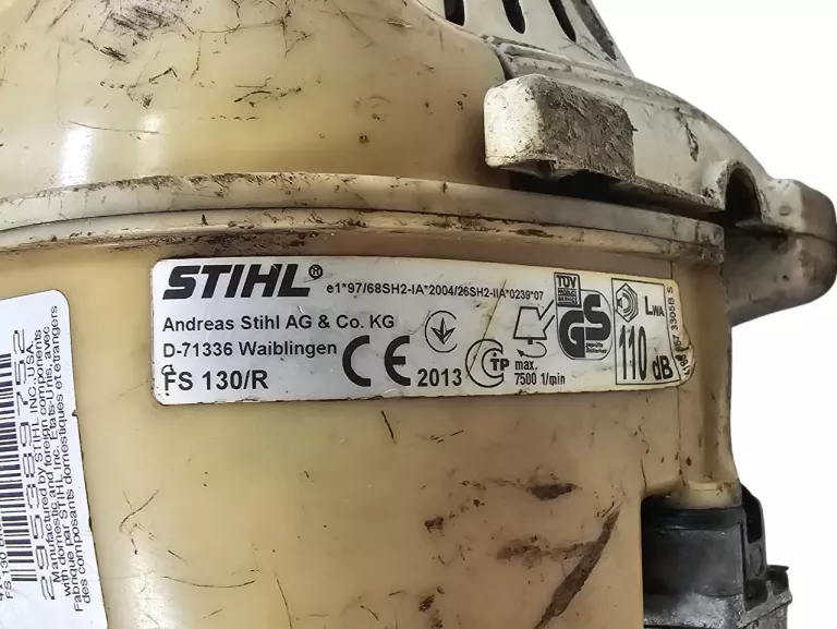 KOSA SPALINOWA STHIL FS 130/R 2013 + SZELKI