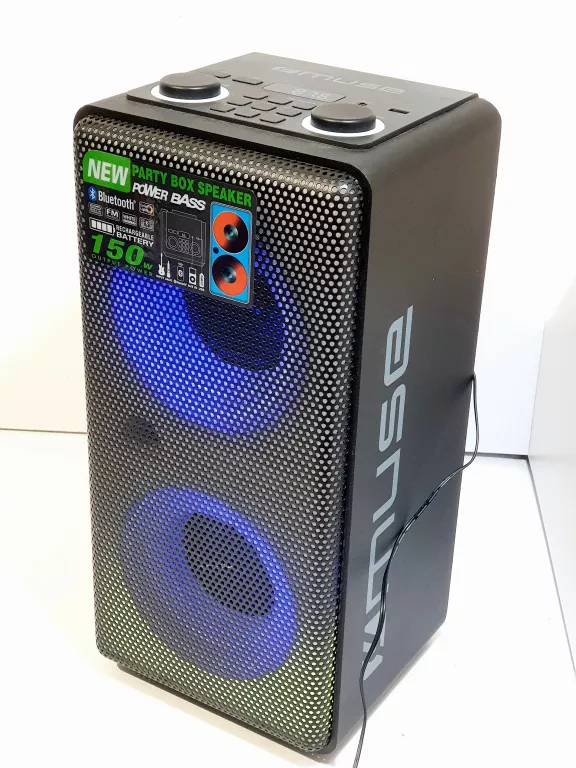GŁOŚNIK PRZENOŚNY MUSE M-1808DJ