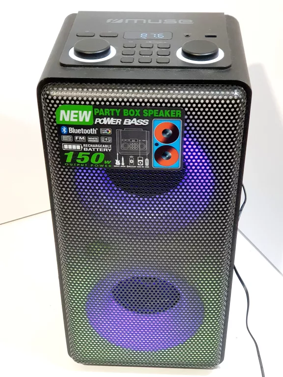 GŁOŚNIK PRZENOŚNY MUSE M-1808DJ