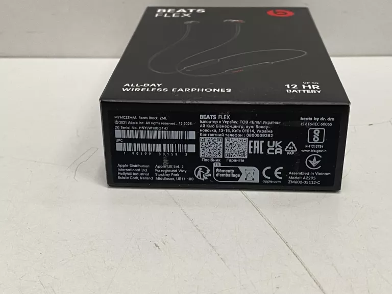 SŁUCHAWKI BT APPLE BEATS FLEX A2295 STAN BDB