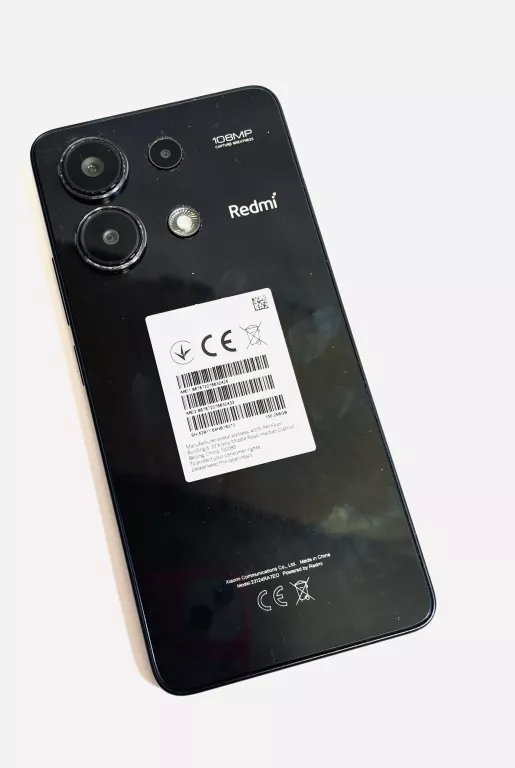 TELEFON XIAOMI REDMI NOTE 13 256GB BRAK TACKI NA KARTĘ SIM OPIS