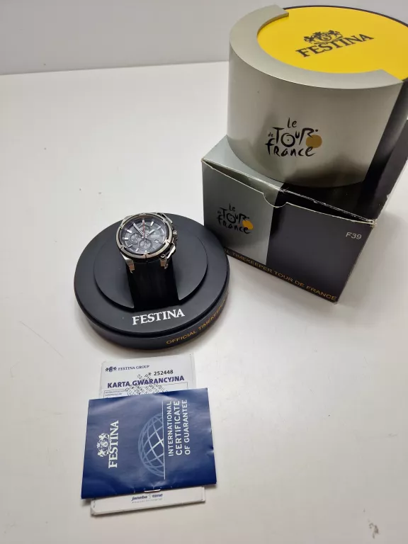 ZEGAREK FESTINA CHRONO BIKE TOUR DE FRANCE F16882/4 KOMPLET