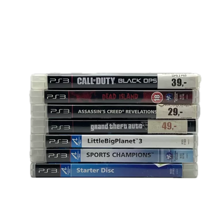 ZESTAW PS3 KONSOLA PS3 SLIM PAD ZESTAW GIER OKAZJA!