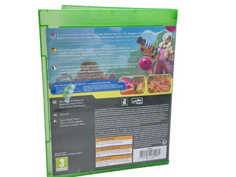 GRA XBOX ONE SLIME RANCHER