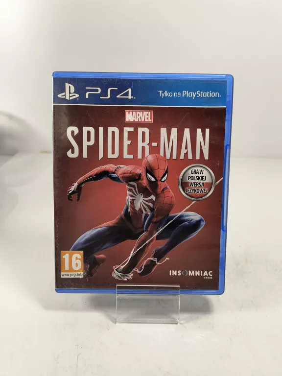 MARVEL'S SPIDER-MAN PS4 FOLIA UNIKAT POLSKI DUBBING