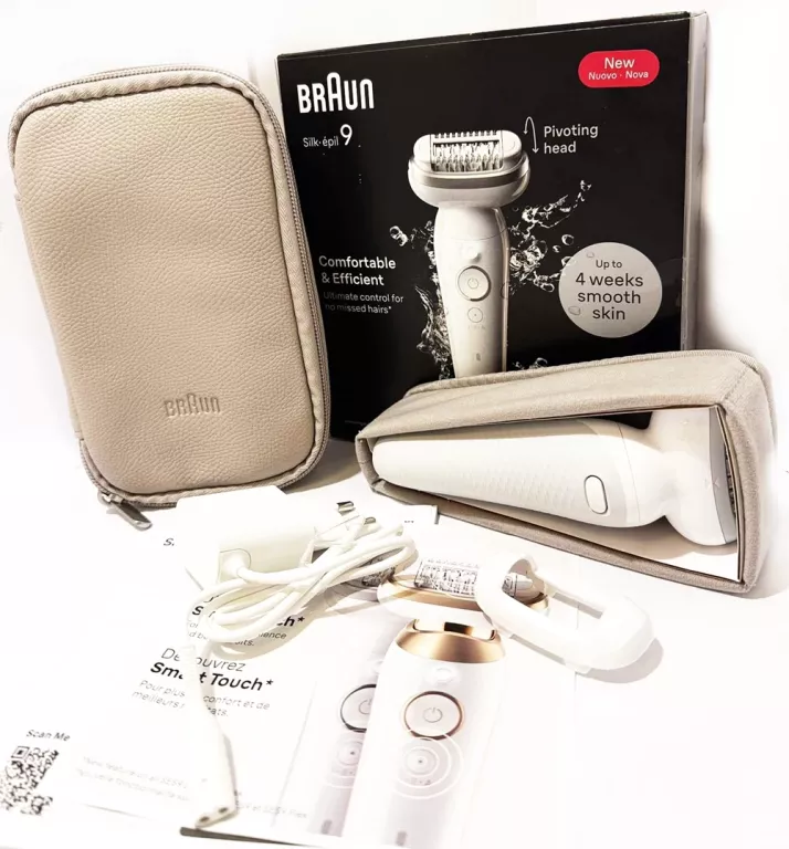DEPILATOR BRAUN SILK EPIL 9 SES9-011 5380 KOMPLET!
