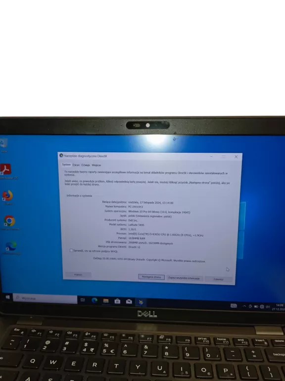 LAPTOP DELL LATITUDE 5400