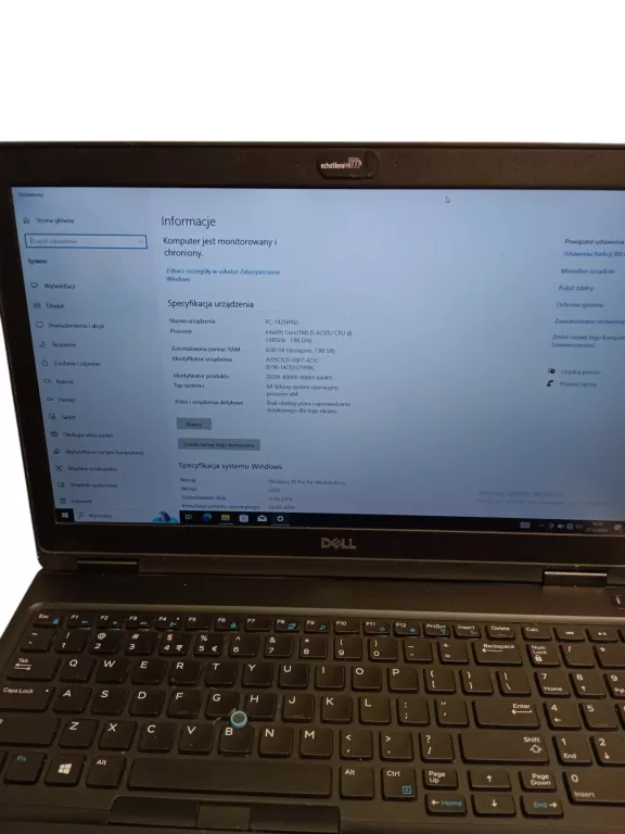 LAPTOP DELL LATITUDE 5590