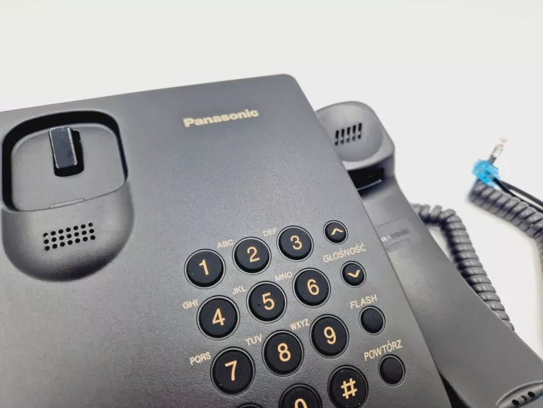 PANASONIC KX-TS500 TELEFON STACJONARNY CZARNY