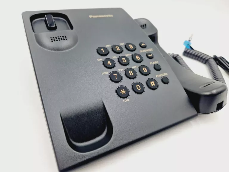 PANASONIC KX-TS500 TELEFON STACJONARNY CZARNY