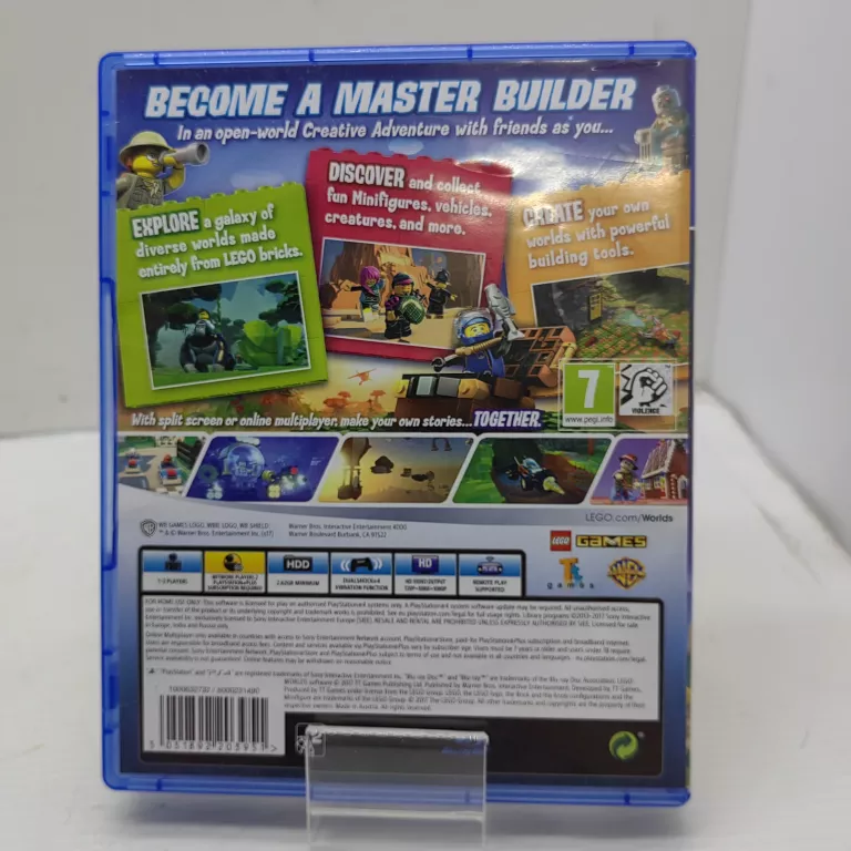 GRA NA PS4 LEGO WORLDS
