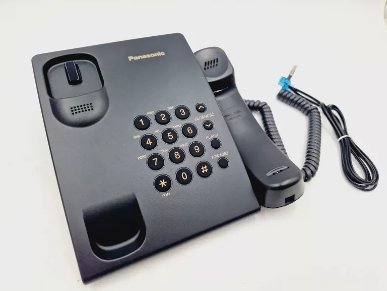 PANASONIC KX-TS500 TELEFON STACJONARNY CZARNY