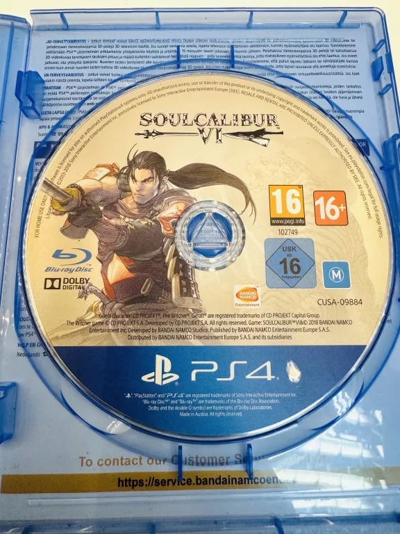 GRA PS4 SOULCALIBUR VI