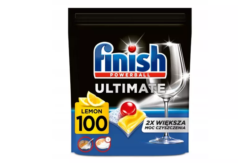 KAPSUŁKI FINISH ULTIMATE DEEP CLEAN & SHINE 100 SZT