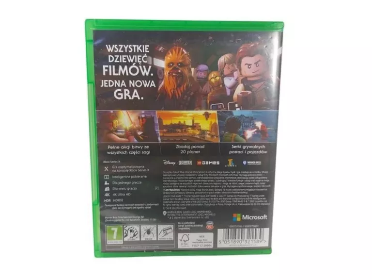 GRA NA XBOX ONE/SERIES X LEGO GWIEZDNE WOJNY SAGA SKYWALKERÓW