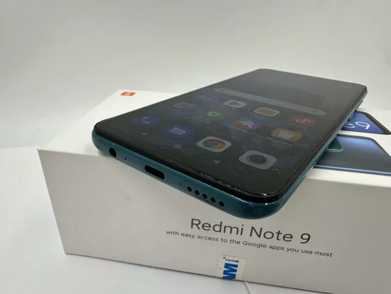 TELEFON XIAOMI REDMI NOTE 9 PUDEŁKO