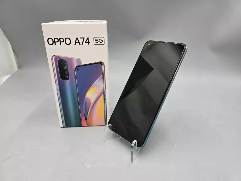 TELEFON OPPO A74 5G 6/128GB KOMPLET