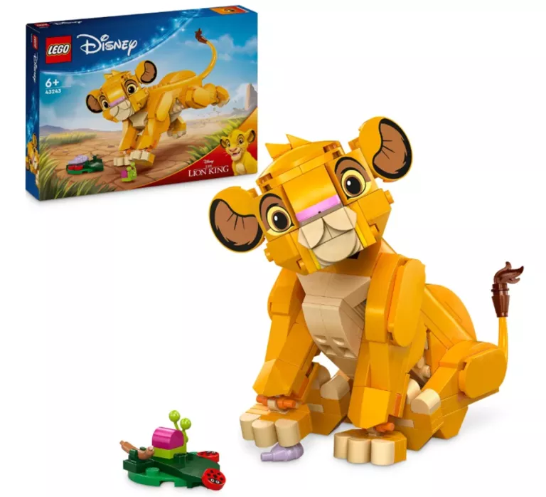 LEGO DISNEY 43243 KRÓL LEW LWIĄTKO SIMBA FABRYCZNIE ZAPAKOWANY