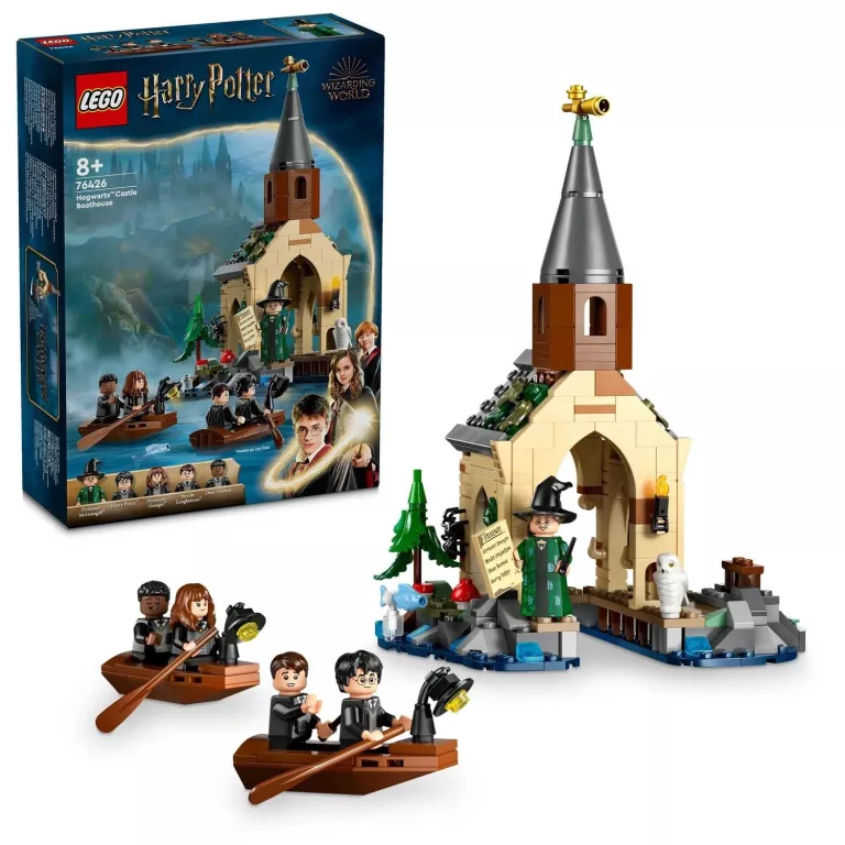 LEGO HARRY POTTER 76426 HARRY POTTER 76426 STOCZNIA NA ZAMKU HOGWART