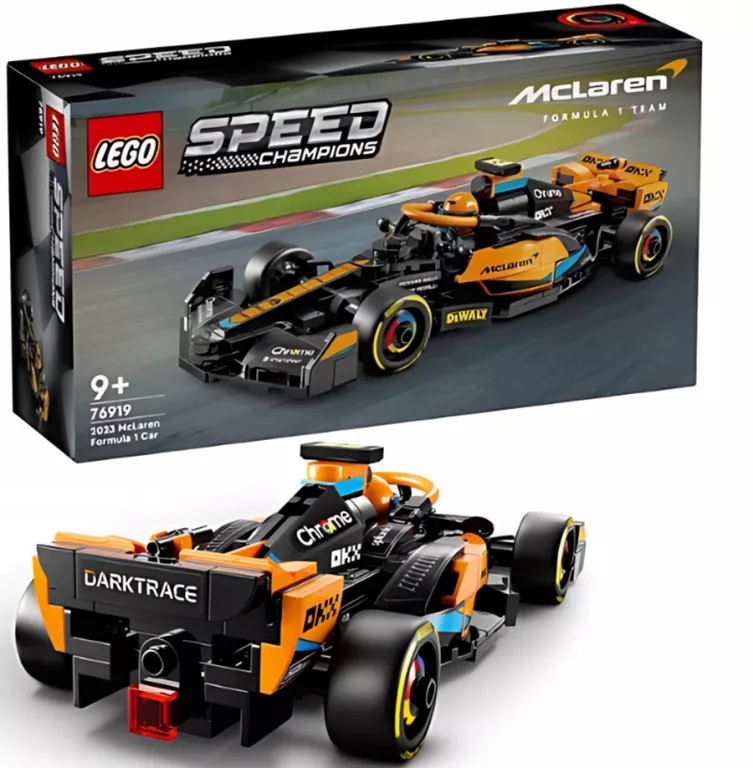 LEGO SPEED CHAMPIONS 76919 SAMOCHÓD WYŚCIGOWY MCLAREN FORMUŁY 1 2023