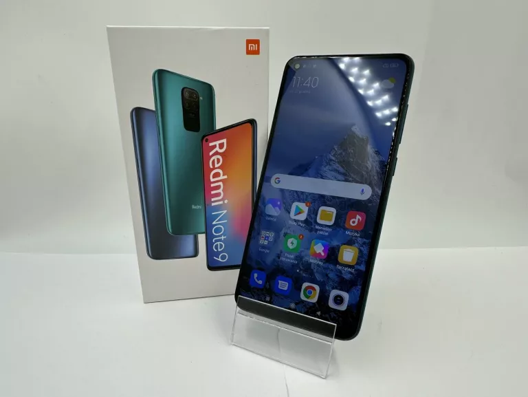 TELEFON XIAOMI REDMI NOTE 9 PUDEŁKO