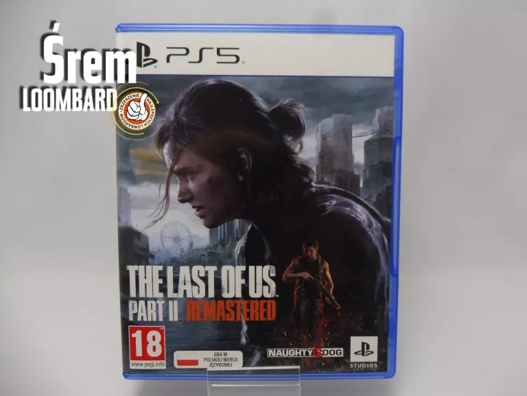 GRA THE LAST OF US PART 2 REMASTERED NA PS5, JAK NOWA!