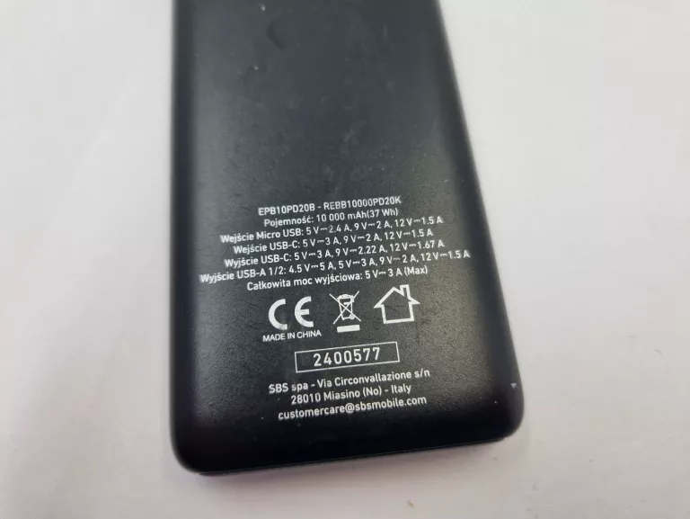 POWERBANK REINSTON  10000MAH