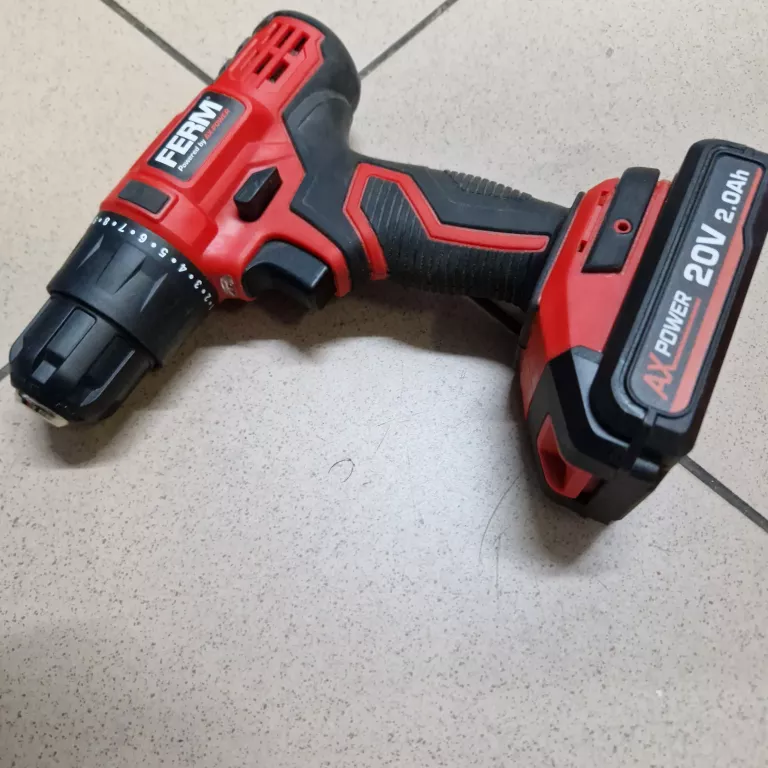 WKRĘTARKA FERM CORDLESS DRILL 20V AKU+ŁADOWARKA