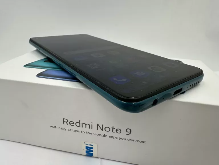 TELEFON XIAOMI REDMI NOTE 9 PUDEŁKO