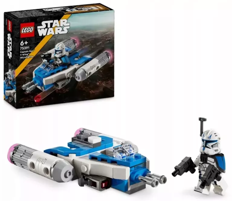 LEGO STAR WARS 75391 MIKROMYŚLIWIEC Y-WING KAPITANA REXA