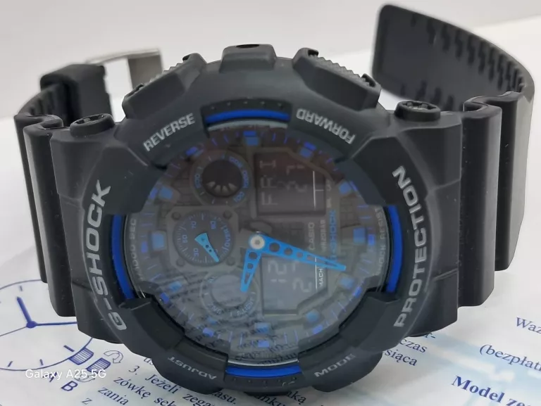 ZEGAREK CASIO G-SHOCK GA-100