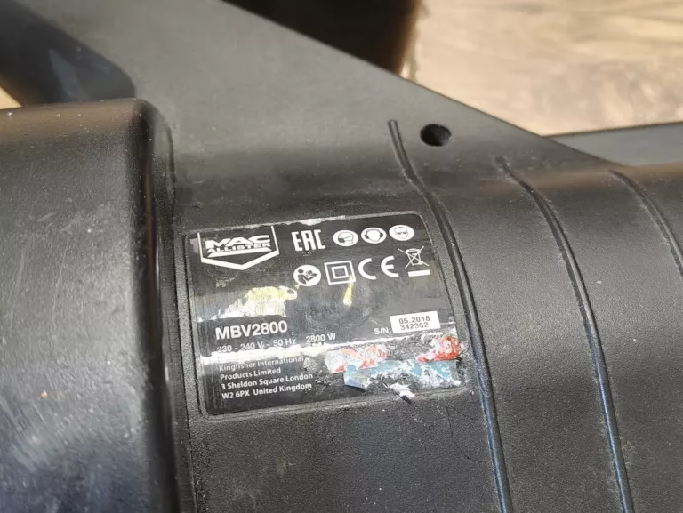 DMUCHAWA DO LIŚCI ODKURZACZ MBV2800 MACALLISTER 2800W