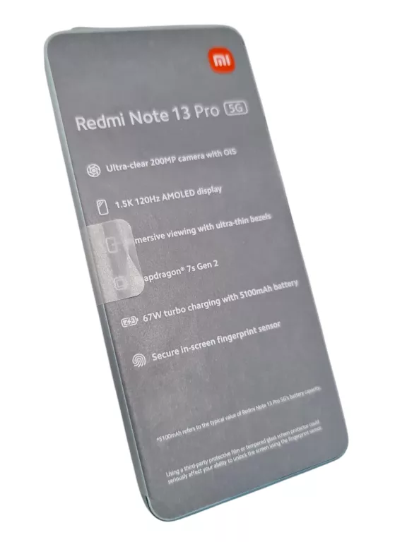 TELEFON REDMI NOTE 13 PRO 5G  8GB/256GB OCEAN TEAL