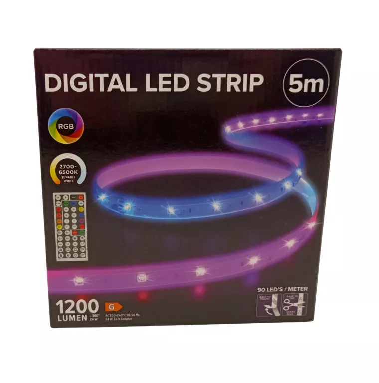 DIGITAL LED STRIP PASKI LED RGB 5M