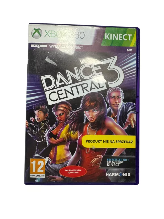 GRA XBOX360 DANCECENTRAL 3