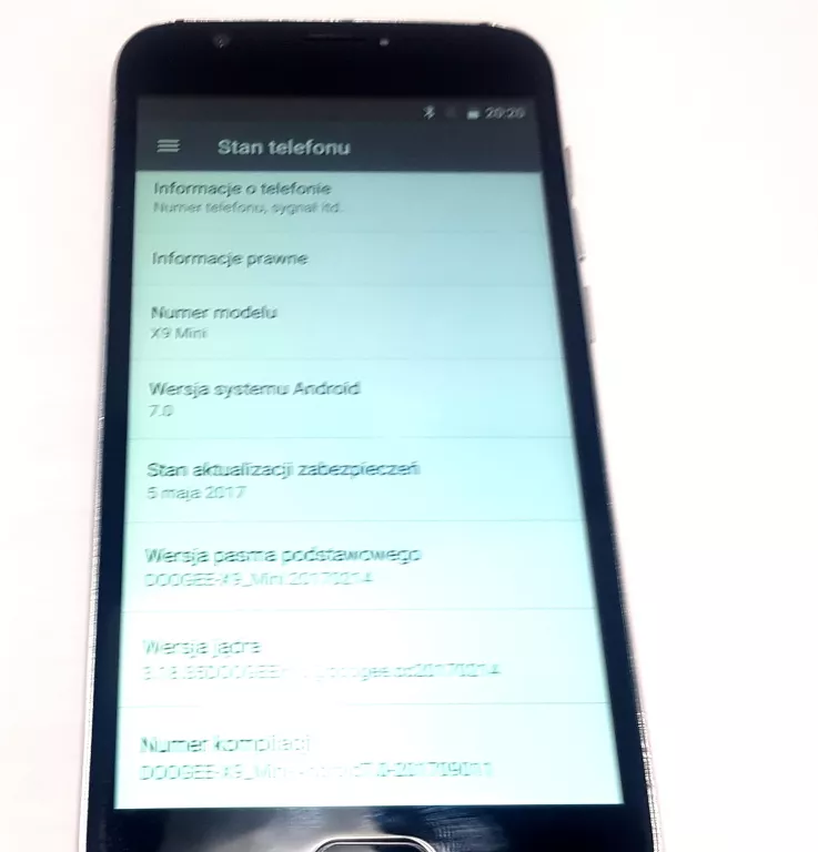 TELEFON DOOGEE X9 MINI CZARNY