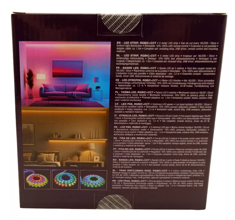 DIGITAL LED STRIP PASKI LED RGB 5M