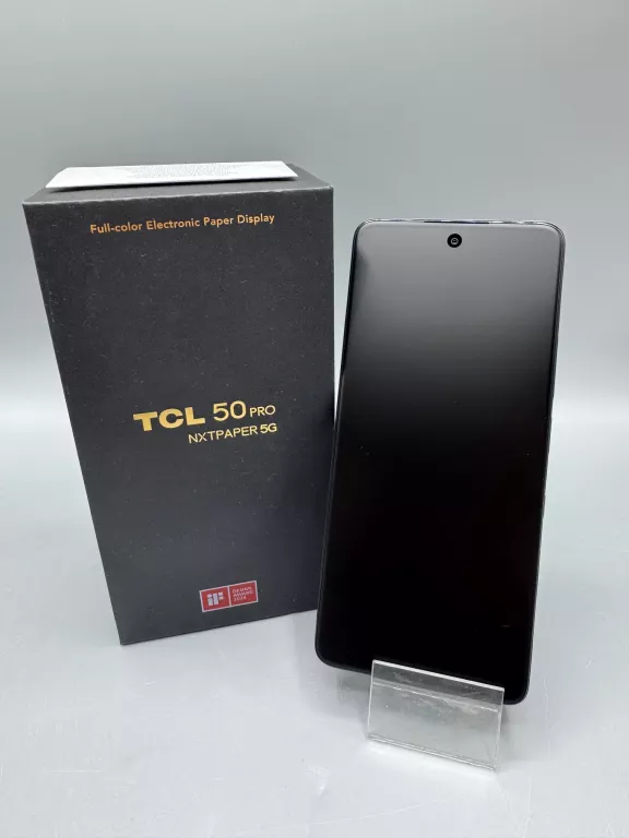 TELEFON TCL 50 PRO NXTPAPER 8 GB / 512 GB 5G SZARY KPL JAK NOWY!