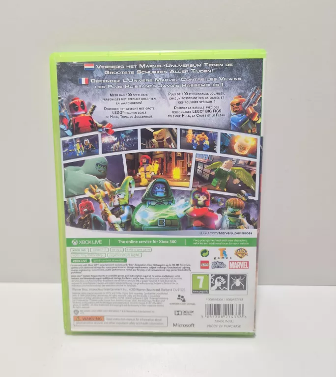 LEGO MARVEL SUPER HEROES XBOX 360